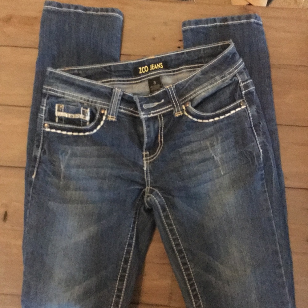 Ladies denim jeans